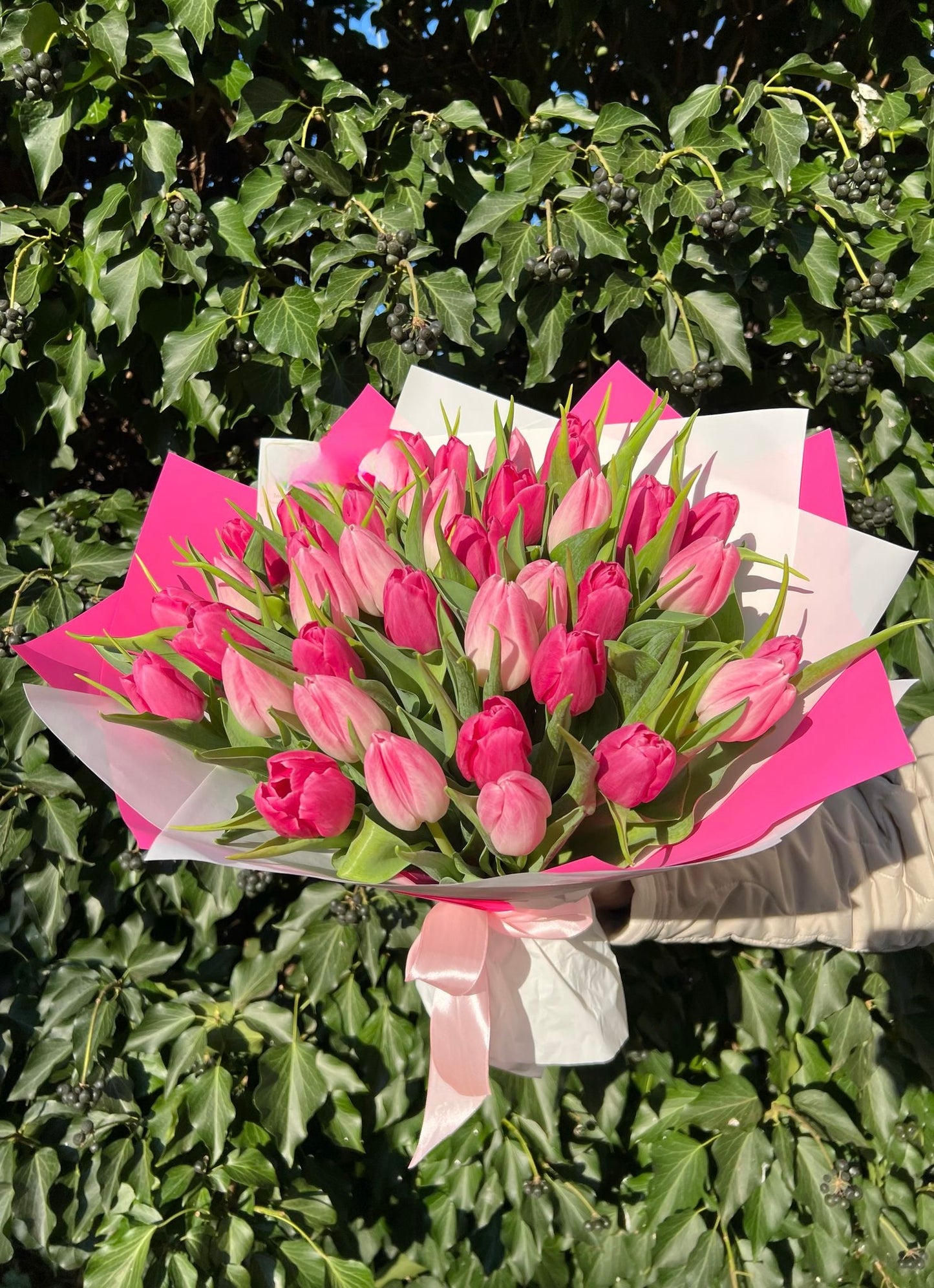 Pink Tulip Bouquet
