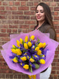 Spring Tulips & Irises Bouquet