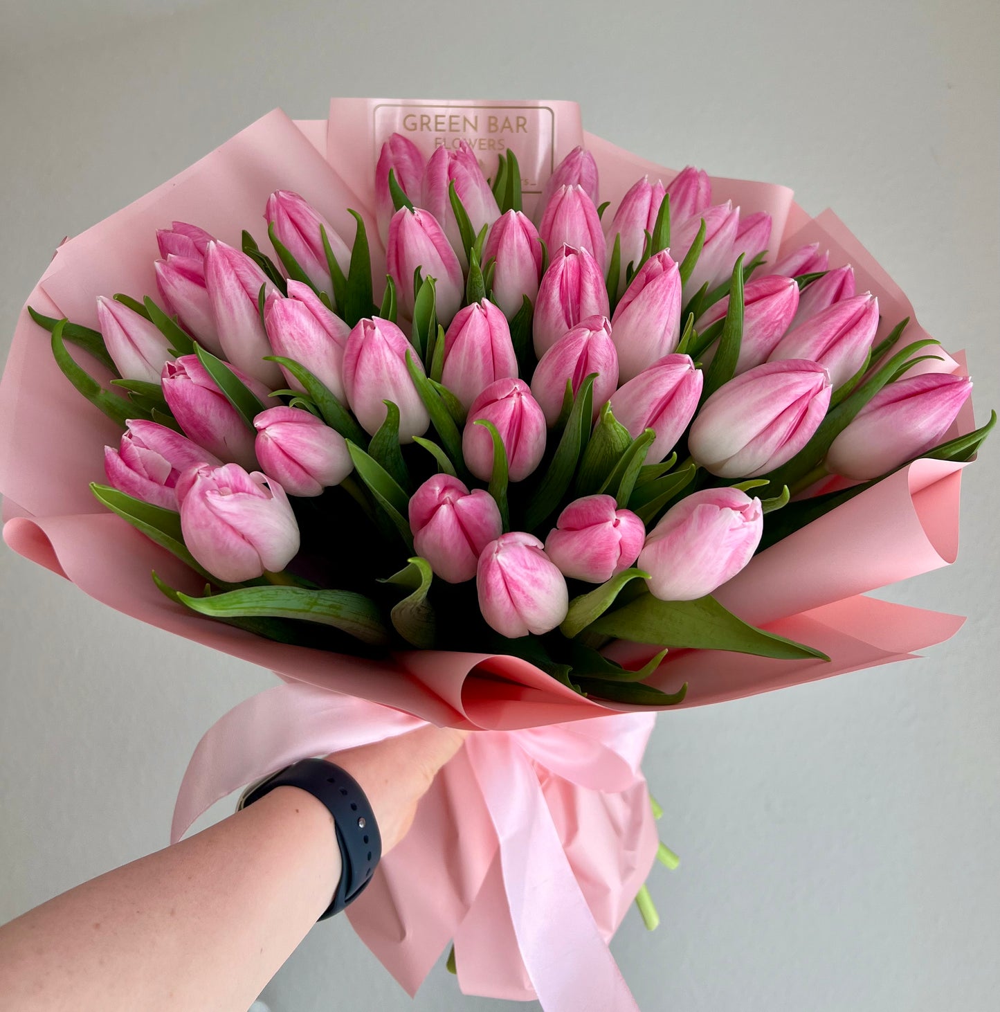 Pink Tulip Bouquet