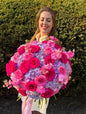 Luxury Pink Hydrangea & Rose Bouquet