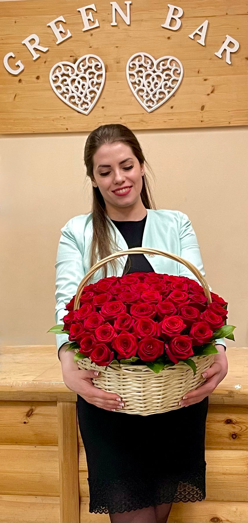 Roses in a Basket