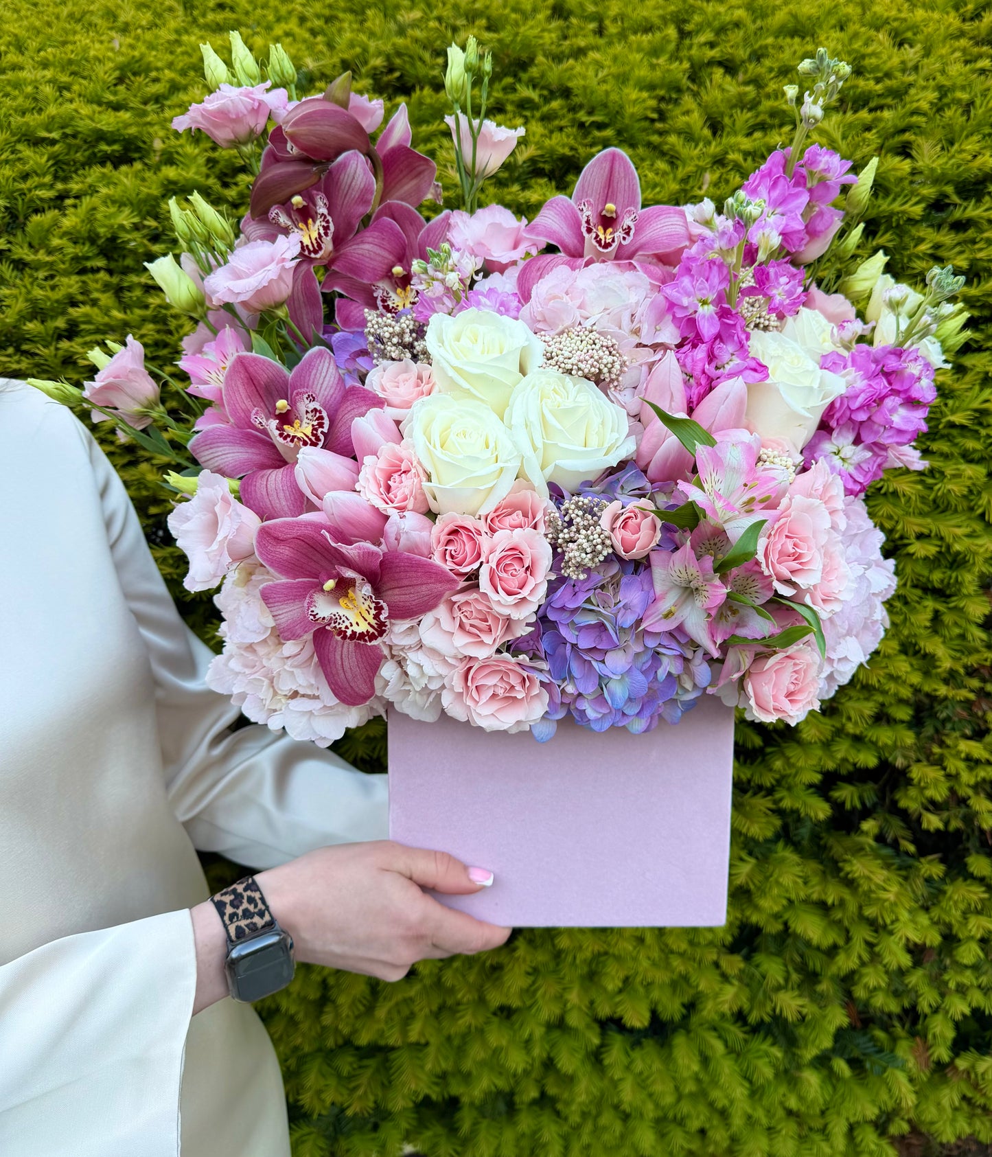 Signature Floral Arrangement in a Box