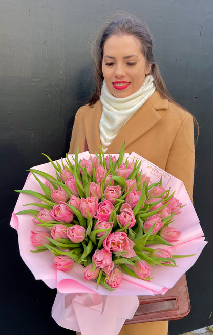 Peony Tulips Bouquet